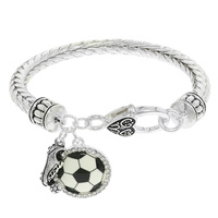 GAMEDAY SOCCER CHARM BRACELET