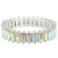 BAGUETTE CUT CRYSTAL BRACELET