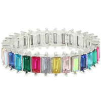 BAGUETTE CUT CRYSTAL BRACELET