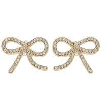 FASHION CUT-OUT BOW KNOT POST EARRINGS