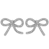 FASHION CUT-OUT BOW KNOT POST EARRINGS
