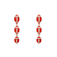 GAMEDAY FOOTBALL POST DANGLE EARRINGS