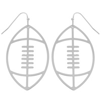 GAMEDAY FOOTBALL CUTOUT DANGLE EARRINGS