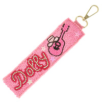 WESTERN THEMED "DOLLY" WRISTLET KEYCHAIN