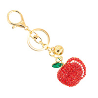 RED APPLE KEYCHAIN