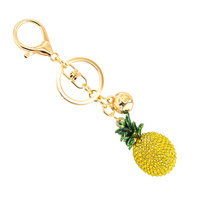 YELLOW PINEAPPLE KEYCHAIN