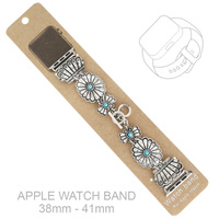 WESTERN THEME TURQUOISE APPLE WATCH BAND
